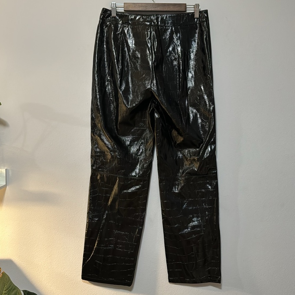 Black Leather Pants